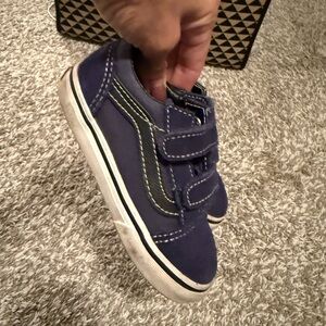 Vans old Skool Sk8 navy blue and black size 8
